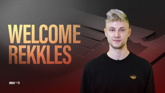 Rekkles rejoint T1 Academy pour le LCK Challengers pour l'année 2024 en temps que support !