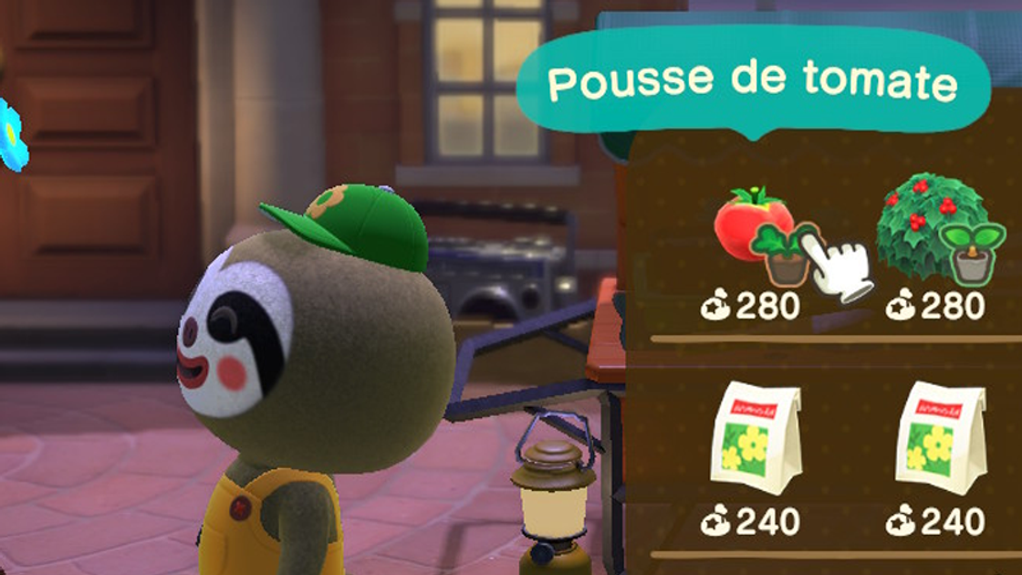 Comment avoir des légumes dans Animal Crossing New Horizons ?