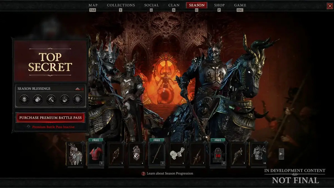 Passe de combat de la saison 1 de Diablo 4, toutes les infos, date de sortie et contenu