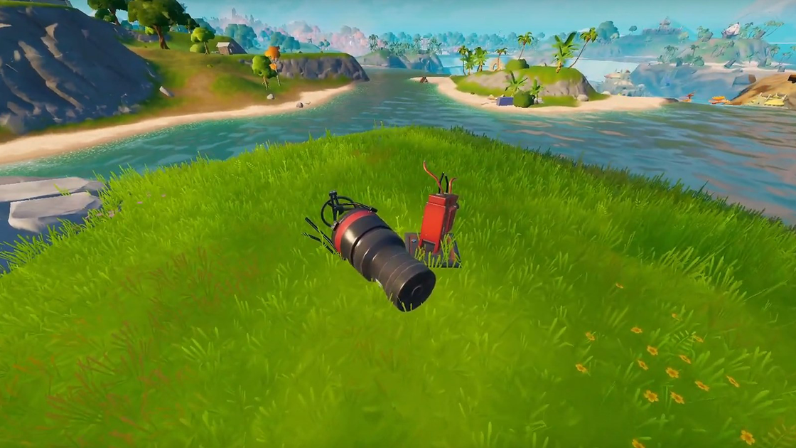 Réparer des téléscopes endommagés dans Fortnite, défis Foreshadow saison 6