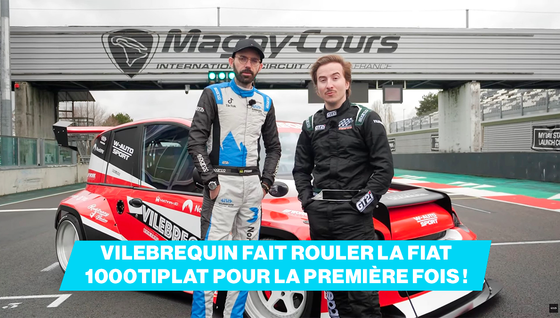 Pierre et Sylvain roule pour la première fois dans la Fiat 1000tipla !