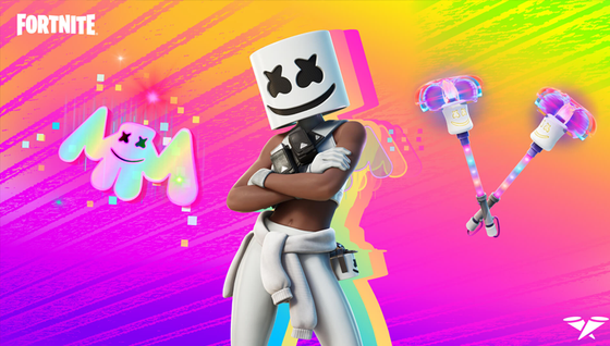 Un ensemble Melloverse de Marshmello débarque dans Fortnite !