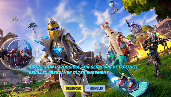 Connexion impossible aux serveurs Fortnite OG, pourquoi vous avez reçu le message ?