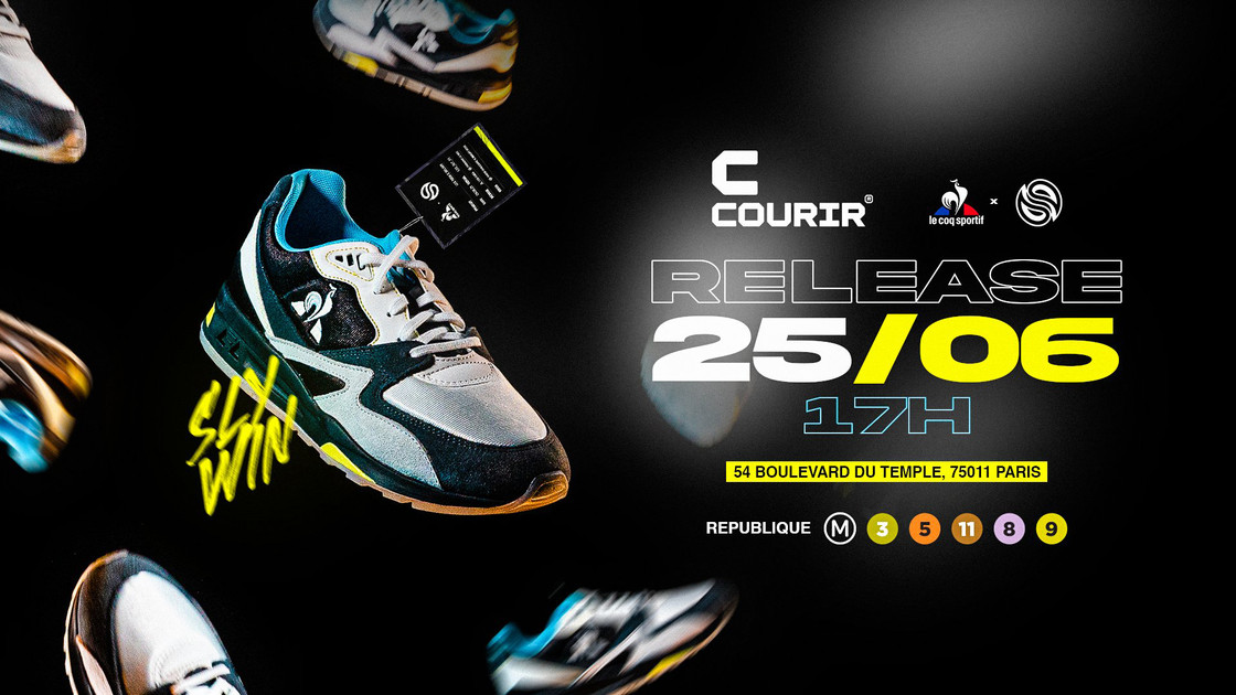 Solary x Le Coq Sportif, où et comment acheter les chaussures ?