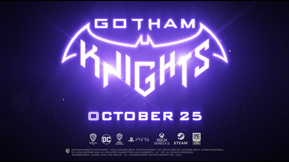 Date de sortie Gotham Knights, quand sort le jeu ?