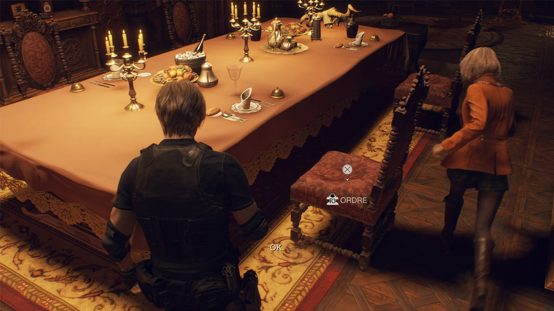 Enigme de la salle à manger Resident Evil 4, comment la résoudre dans le Remake ?