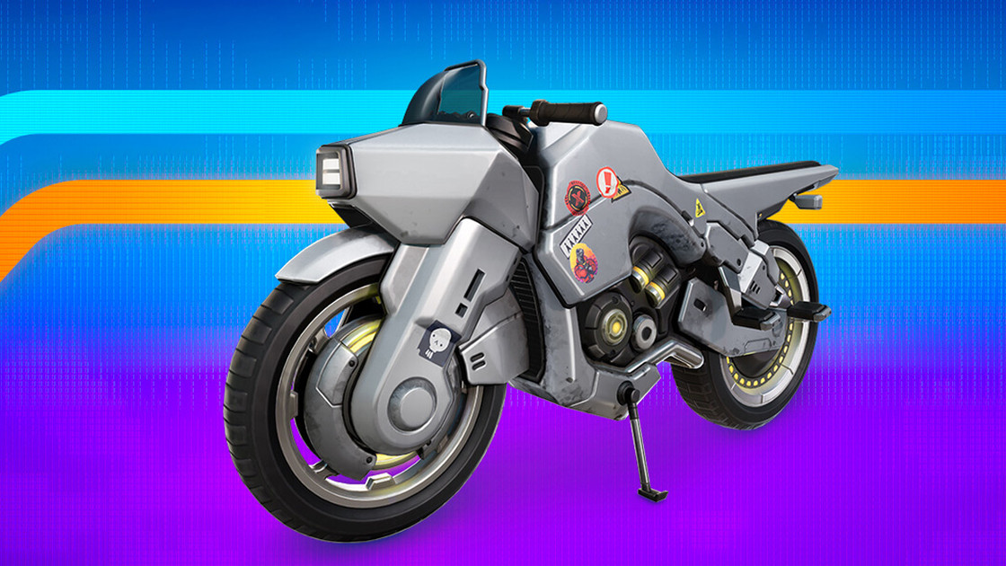 Rester en l'air avec une moto Rogue Fortnite, défi saison 2 du chapitre 4