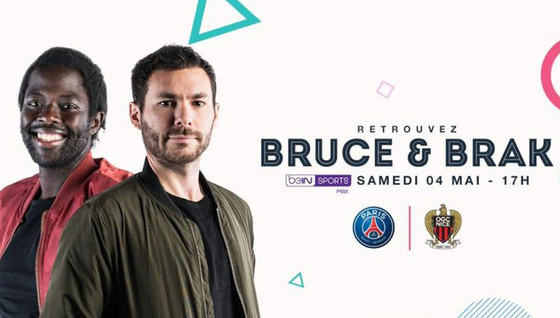 Bruce & Brak au micro pour PSG - Nice