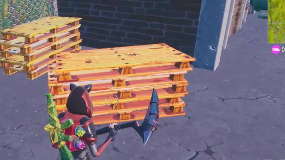 Fortnite : Détruire une palette de bois, défi semaine 4 saison 7