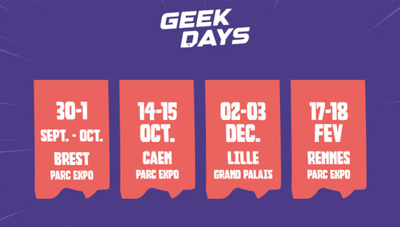 Geek Days à Caen : découvrez les invités, animations et infos clés !