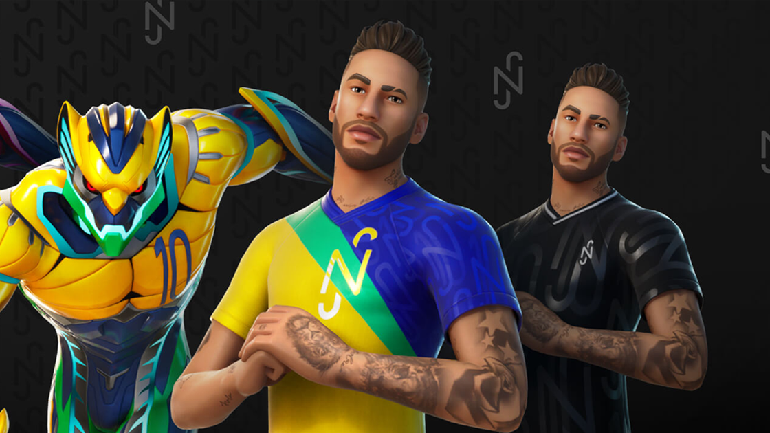 Heure de sortie du skin Neymar dans Fortnite