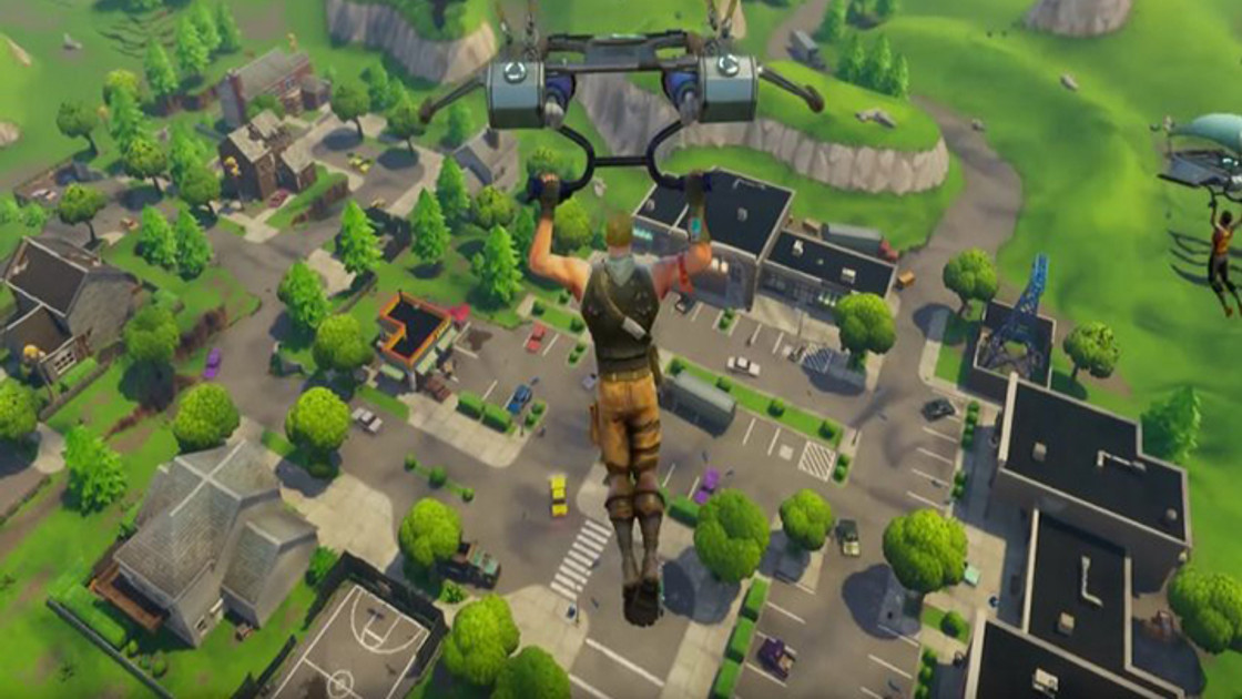 Fortnite : Atterrir sur 7 cibles