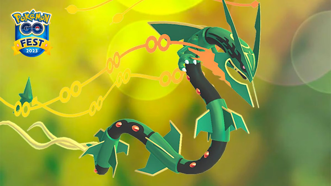 Haut dans le ciel, l'étude spéciale pour obtenir Méga-Rayquaza du Pokémon GO Fest