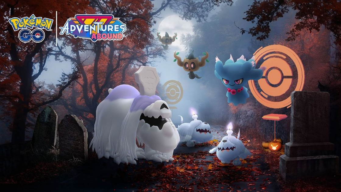 Halloween 2023 Partie 1 sur Pokémon Go (guide de l'événement) avec Toutombe et Tomberro