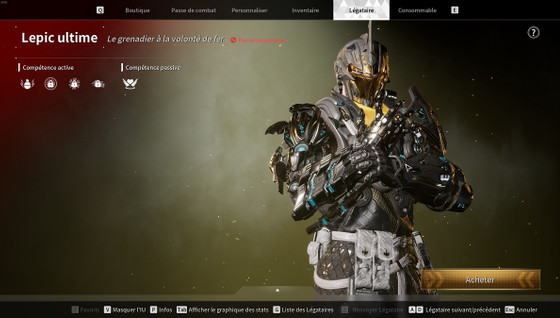 Lepic Build : quel équipement choisir pour ce légataire dans The First Descendant ?