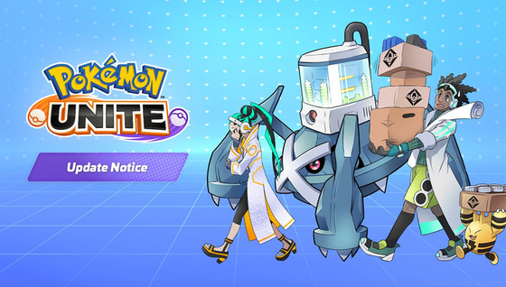 Une mise à jour arrive sur Pokémon Unite