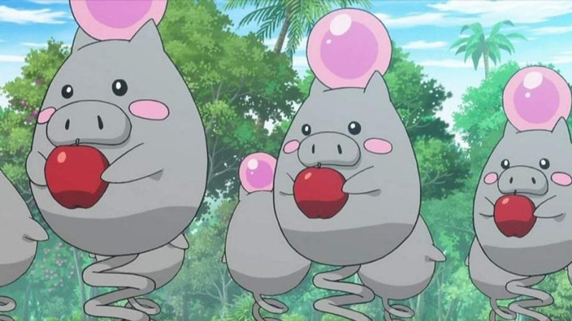 Spoink (shiny) dans les Heures de Pokémon Vedette de septembre sur Pokémon GO