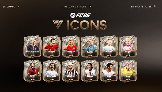EA Sports FC 26 dévoile de nouvelles ICÔNES légendaires, dont Zlatan Ibrahimović et Alex Morgan