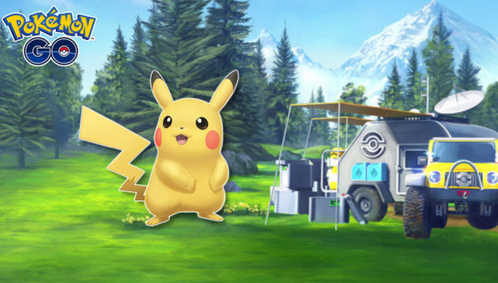 Pikachu (shiny) dans les Heures de Pokémon Vedette de novembre sur Pokémon GO