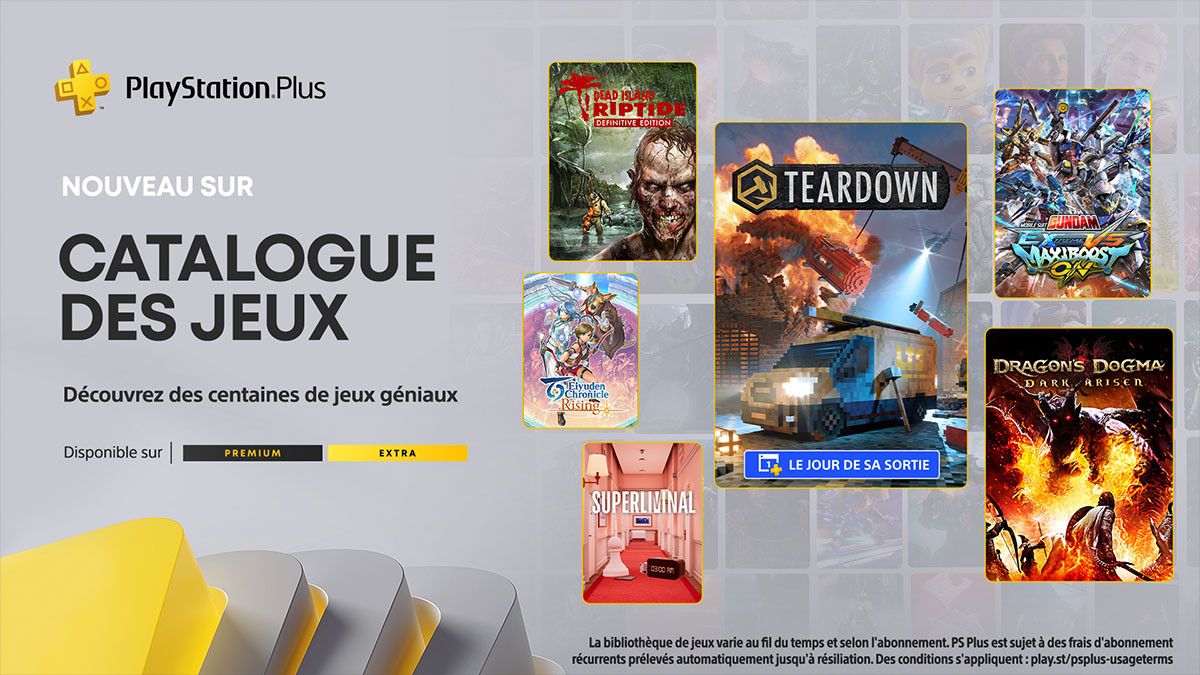 PlayStation Plus Novembre 2023 : tous les nouveaux jeux gratuits du mois !
