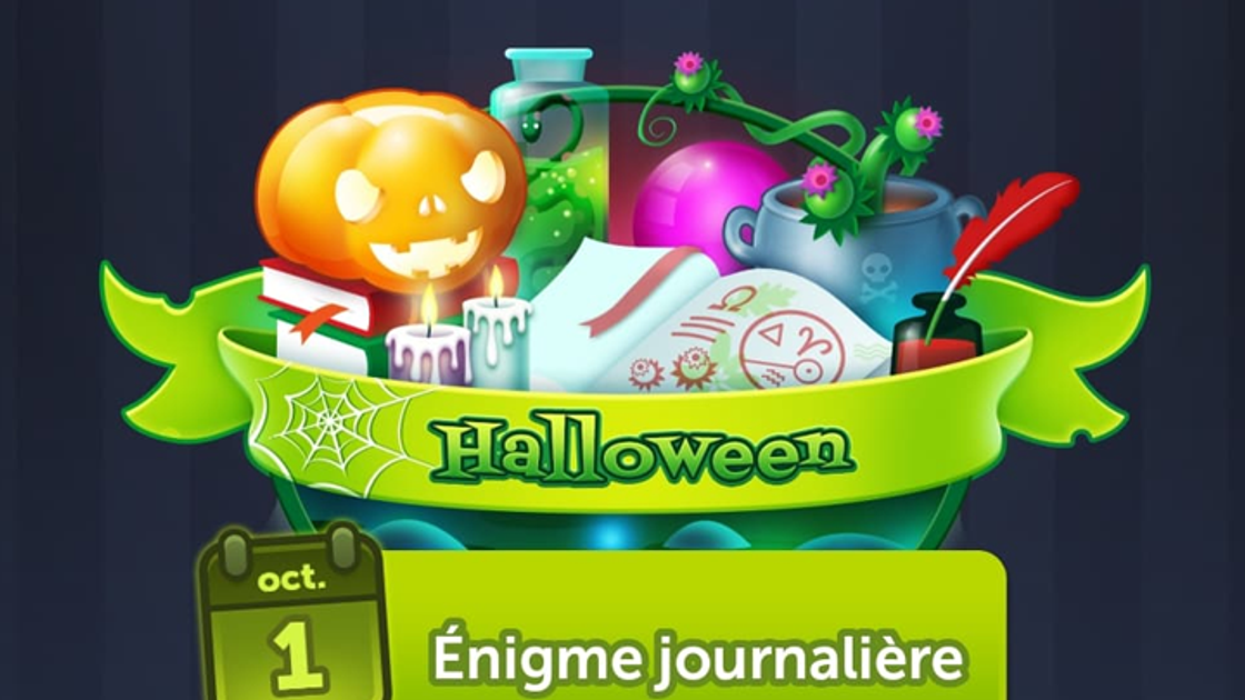 4 images 1 mot : Enigme journalière octobre 2020 Halloween
