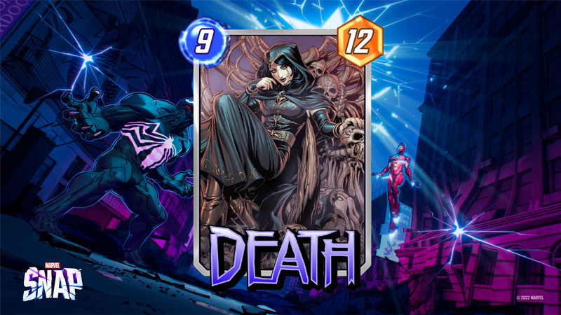 Deck Death Marvel Snap, quelle est la meilleure combinaison pour le perso ?