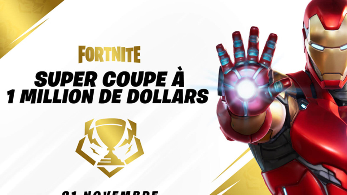 Super cup à 1 million de dollars sur Fortnite, comment y participer ?