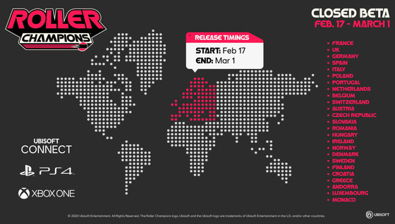 Quand sera jouable la bêta de Roller Champions ?