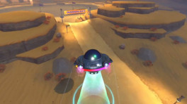 Où trouver et comment conduire la Soucoupe Volante dans Mario Kart World ?