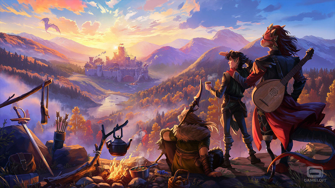 Dungeons & Dragons : Un nouveau jeu de survie et de simulation de vie en développement chez Gameloft
