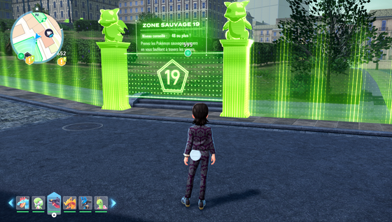 La liste complète des Pokémon de la Zone Sauvage 19 dans Pokémon Légendes Z-A