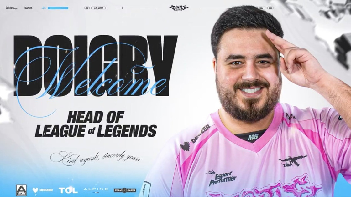 LoL, Doigby rejoint l'effectif Gentle Mates sur League of Legends