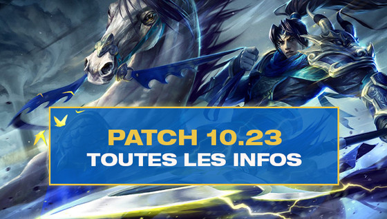 Tous les changements du patch 10.23