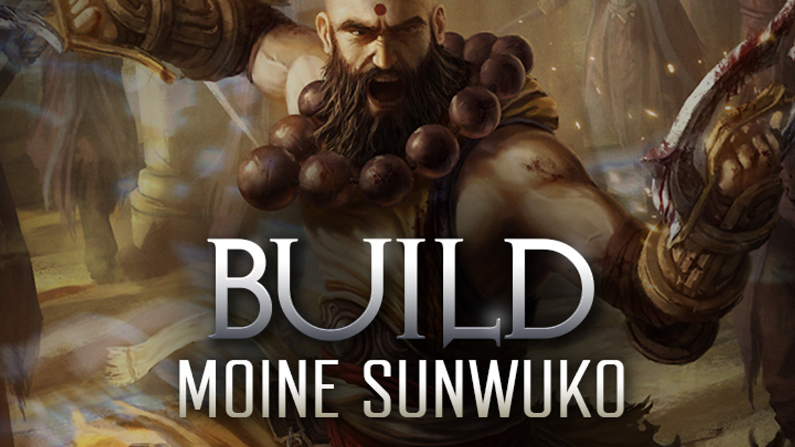 Build Moine Sunwuko Tempest en saison 25 sur Diablo 3, sorts, stuff et cube de Kanaï