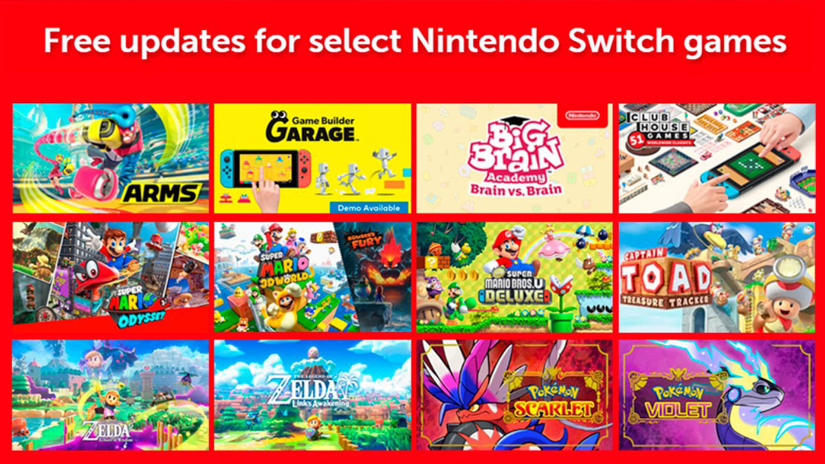 Nintendo Switch 2 : ces jeux Switch 1 vont devenir encore plus beaux (et c'est gratuit !)