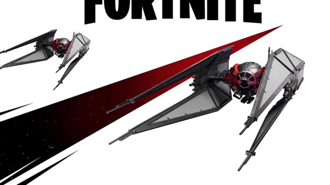 Fortnite Star Wars : Le planeur Chuchoteur TIE offert à tous les joueurs