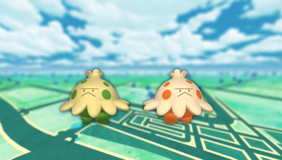 Balignon (shiny) dans les Heures de Pokémon Vedette d'octobre 2023 sur Pokémon GO