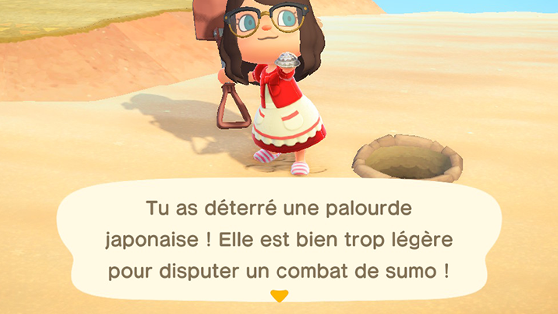 Palourdes japonaises dans Animal Crossing : New Horizons, où en trouver ?