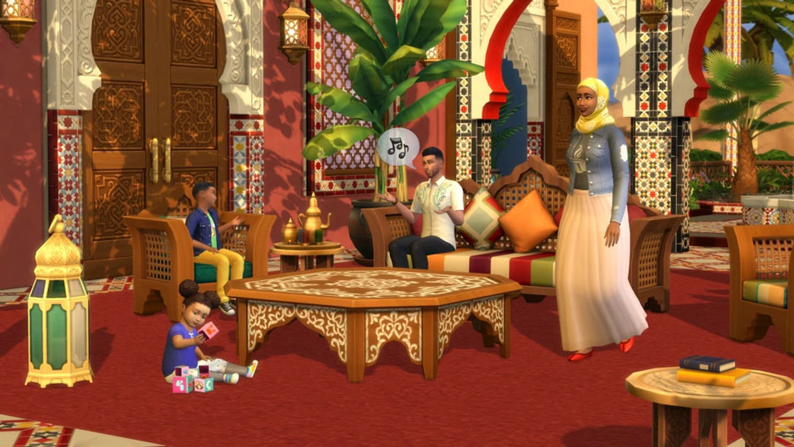 Nouveau kit Sims 4 Riad de rêve, date de sortie