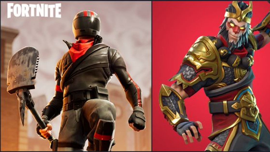 Fortnite 3.2.0 : Nouveaux skins Aigle de la nuit, Dalles turbo et Wukong