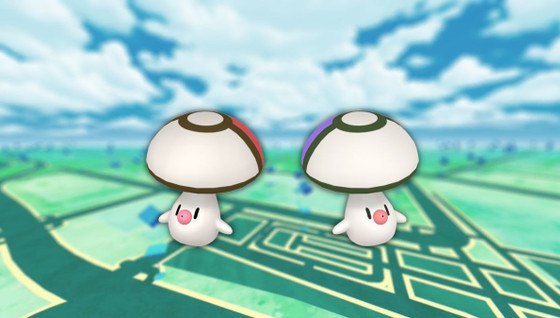 Trompignon (shiny) dans les Heures de Pokémon Vedette de janvier 2024 sur Pokémon GO
