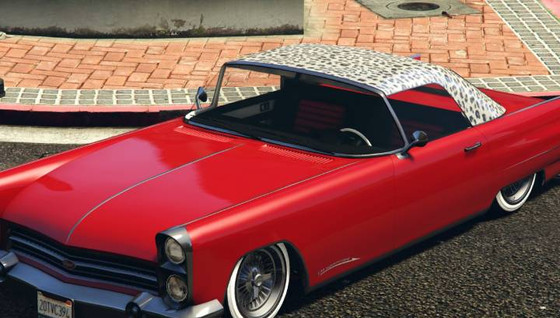 La Vapid Peyote Custom est la voiture du podium du casino !