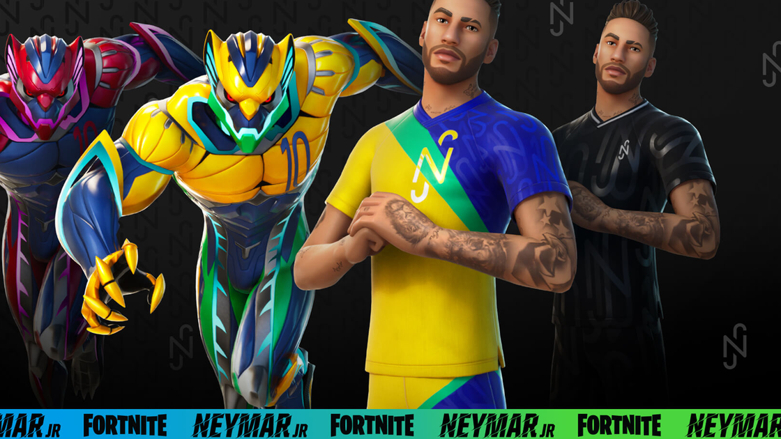 Skin Neymar Fortnite, comment le débloquer ?