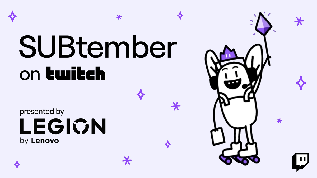 Twitch réduit le prix de ses abonnements au mois de septembre pour le Subtember !