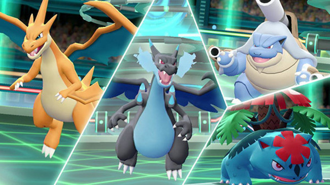 Méga-évolutions sur Pokémon GO : Méga Tortank, Méga Dracaufeu et Méga Florizarre arrivent sur Pokémon GO