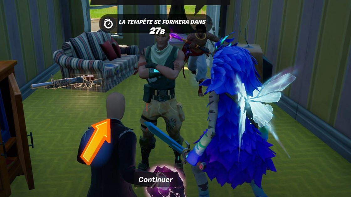 Parler à Jonesy Fortnite, où est le PNJ ?