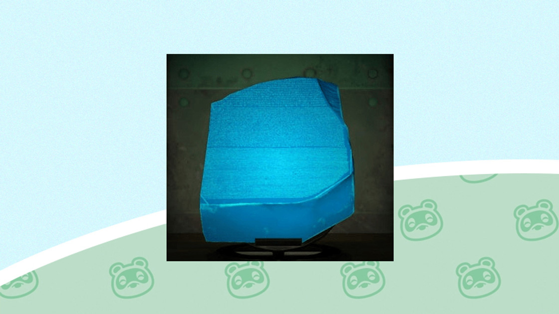 Tablette édifiante Animal Crossing, vrai ou faux chez Rounard ?