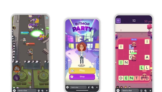 Snapchat se lance dans les jeux vidéo