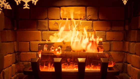 Défi Noël : Se réchauffer près du feu de la cheminée