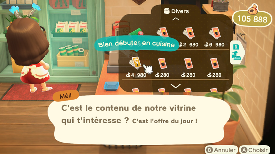 Recettes de cuisine Animal Crossing New Horizons, comment les obtenir ?